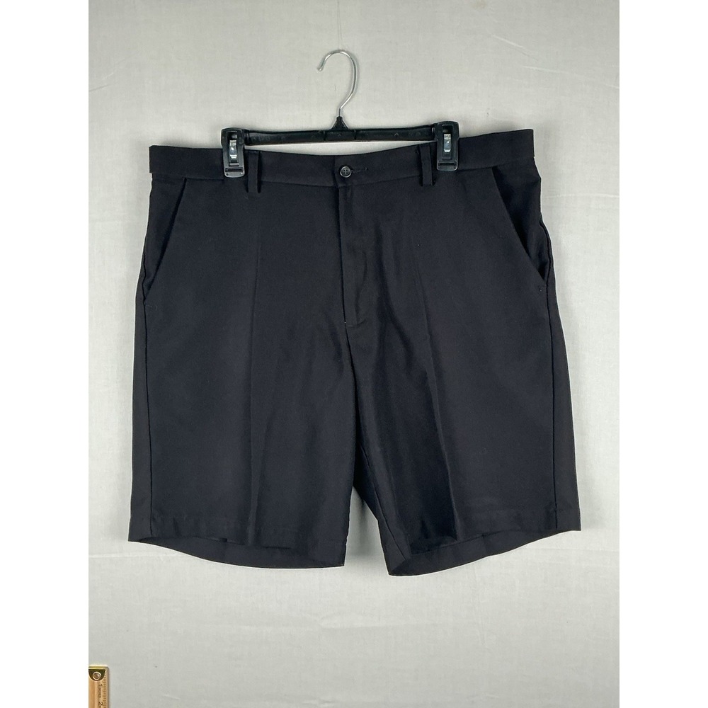 Dockers 100% Polyester Shorts Mens 38 Black Casual Comfortable Summer Wear